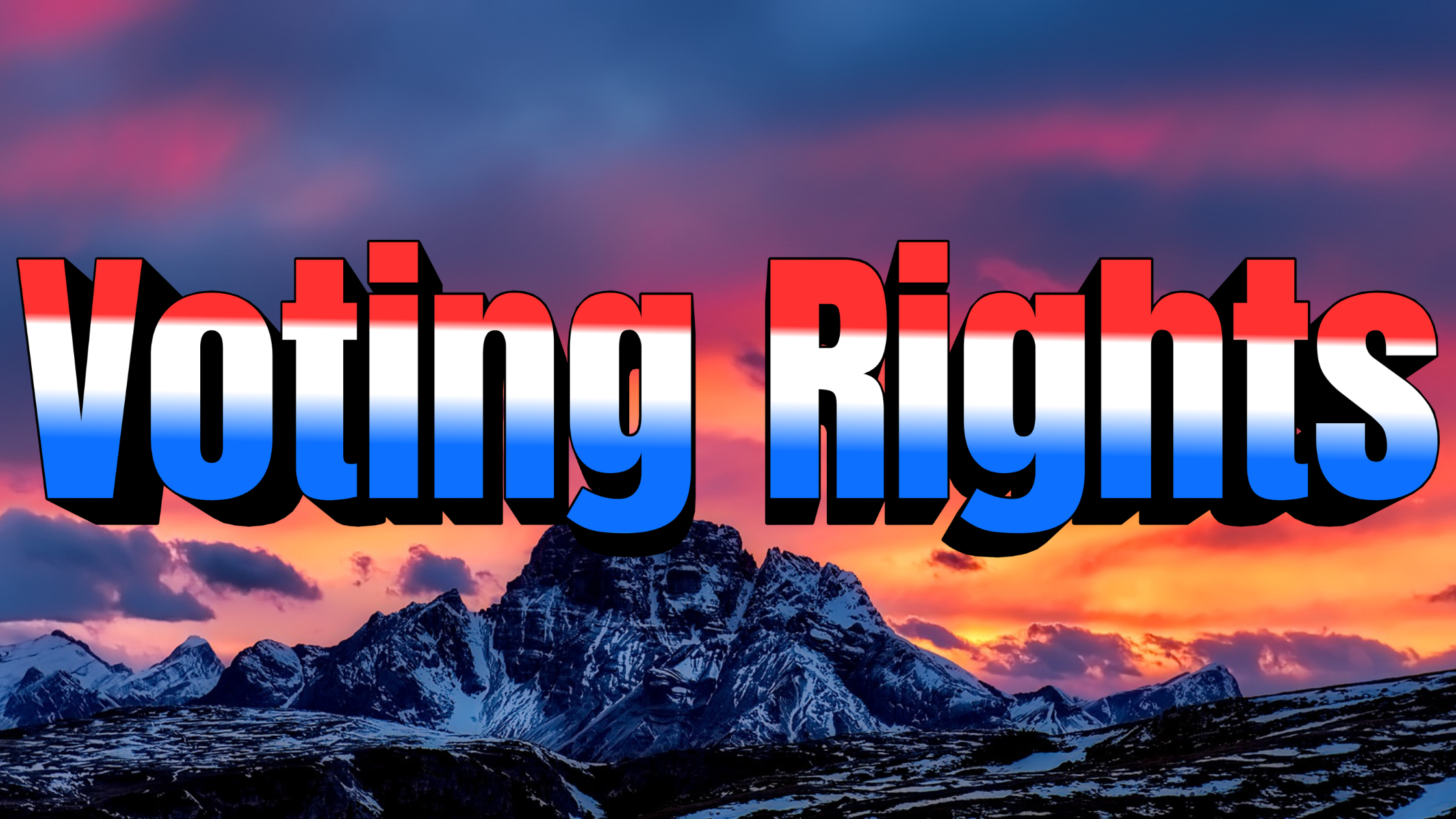 voting rights Voting Rights